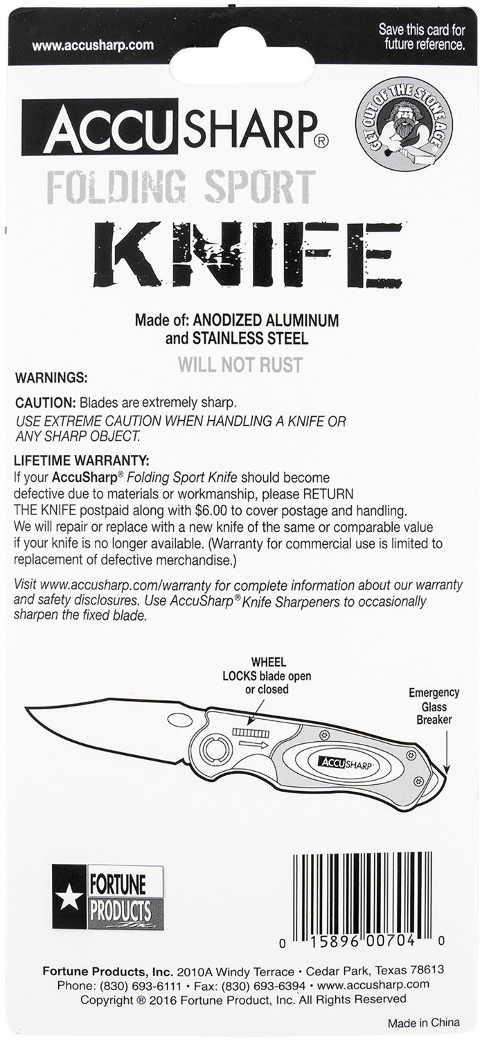 AccuSharp Camo 3 in Folding Sport Knife                                                                                          - view number 2