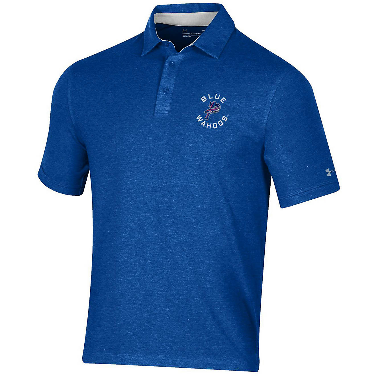 Under Armour Men's Pensacola Blue Wahoos Team Mascot Polo Shirt | Academy