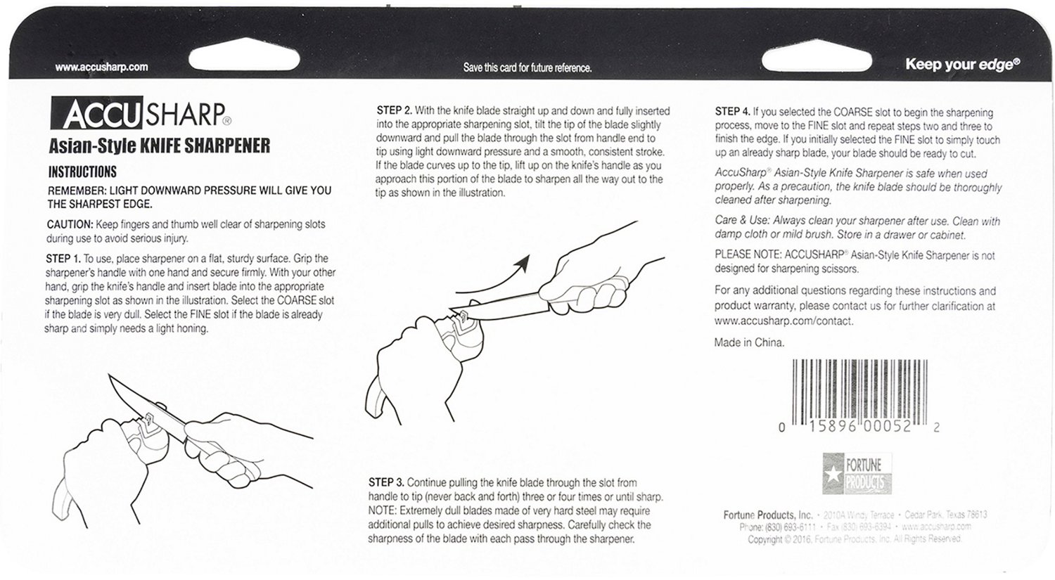 AccuSharp Asian-Style Knife Sharpener                                                                                            - view number 2