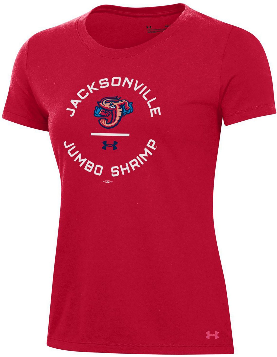 Jacksonville Jumbo Shrimp Champion Jersey Long Sleeve T-Shirt - Gray