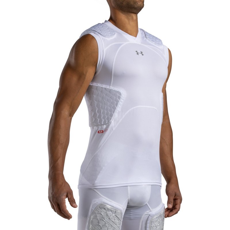 Under Armour Youth Gameday Armour Pro 5-Pad Top Base Layer White, Medium - Football Apparel at Academy Sports