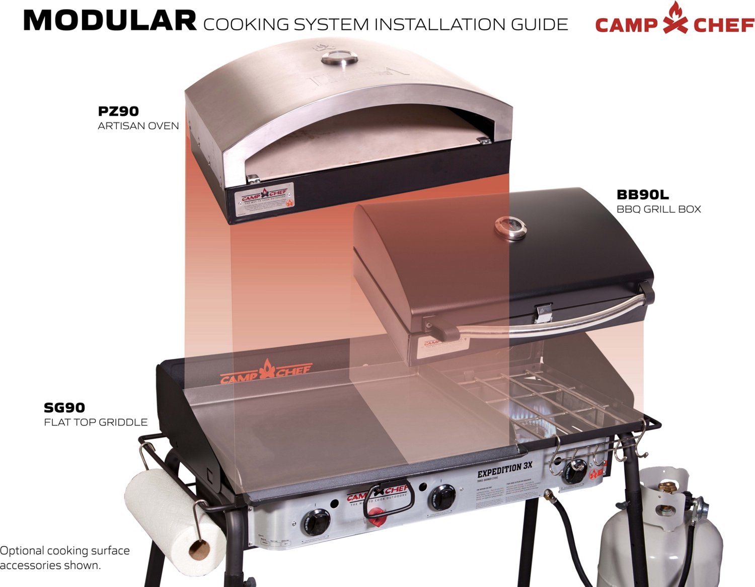 Camp Chef Expedition 3X 3 Burner Stove Free Shipping at Academy