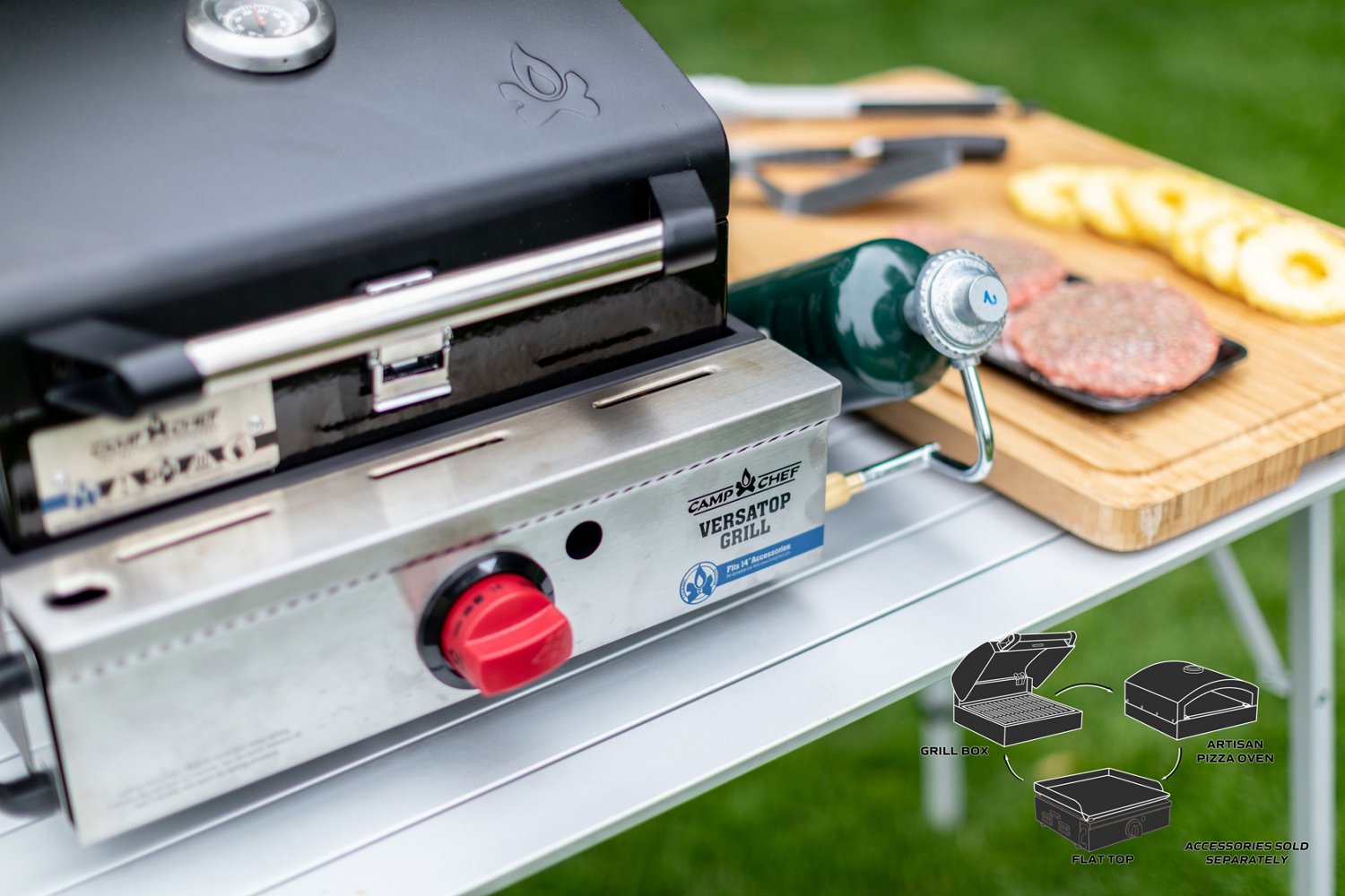 Camp Chef VersaTop Grill System Academy