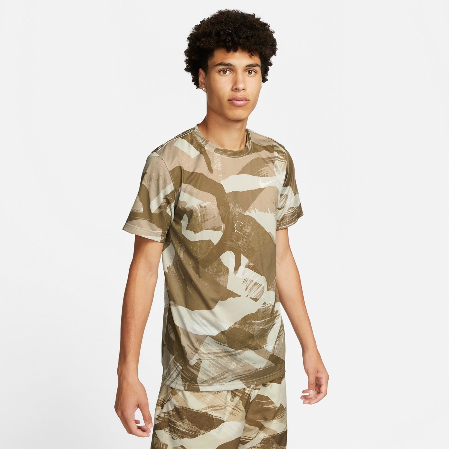 handtekening Netelig Rook Nike Men's Dri-FIT Legend Camo Print T-shirt | Academy