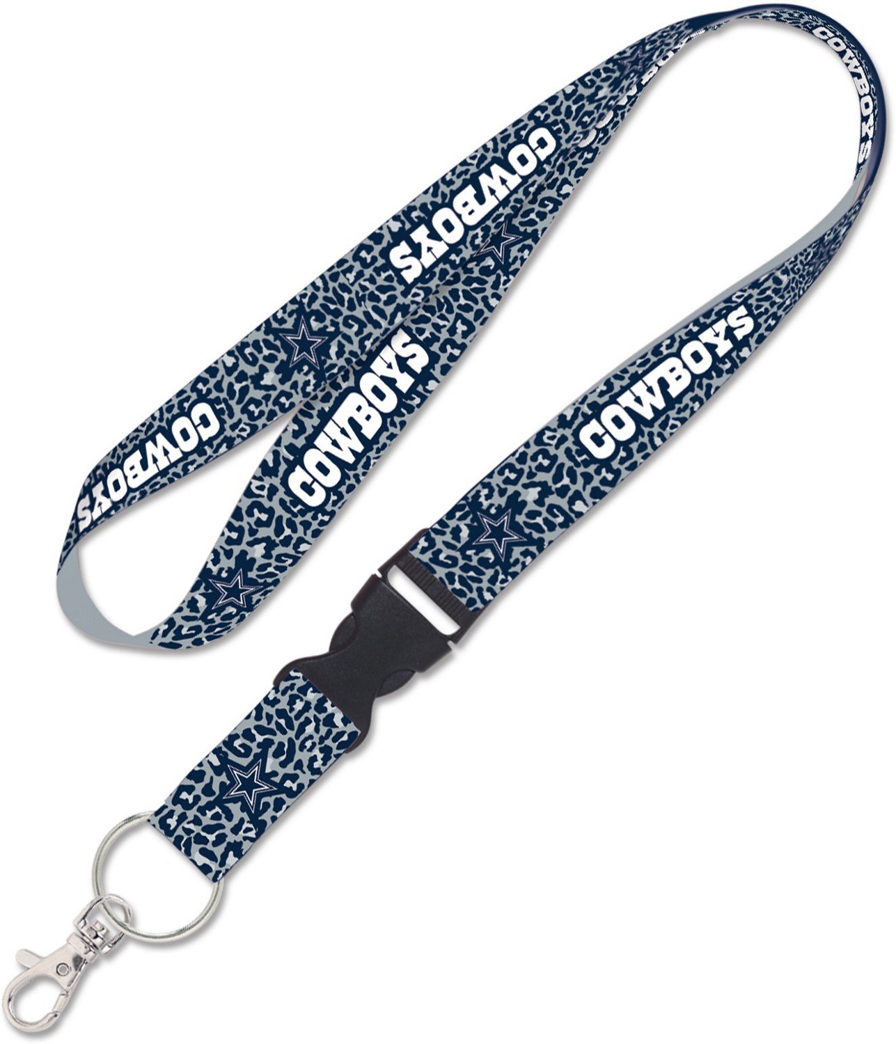 WinCraft Dallas Cowboys 1 In Leopard Lanyard With Buckle | Academy