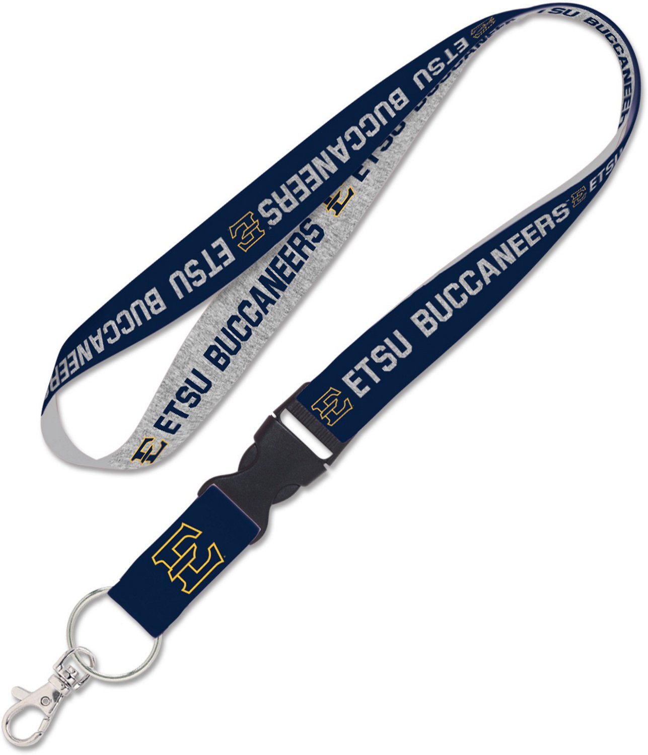WinCraft East Tennessee State University 1 in Heathered Lanyard with ...