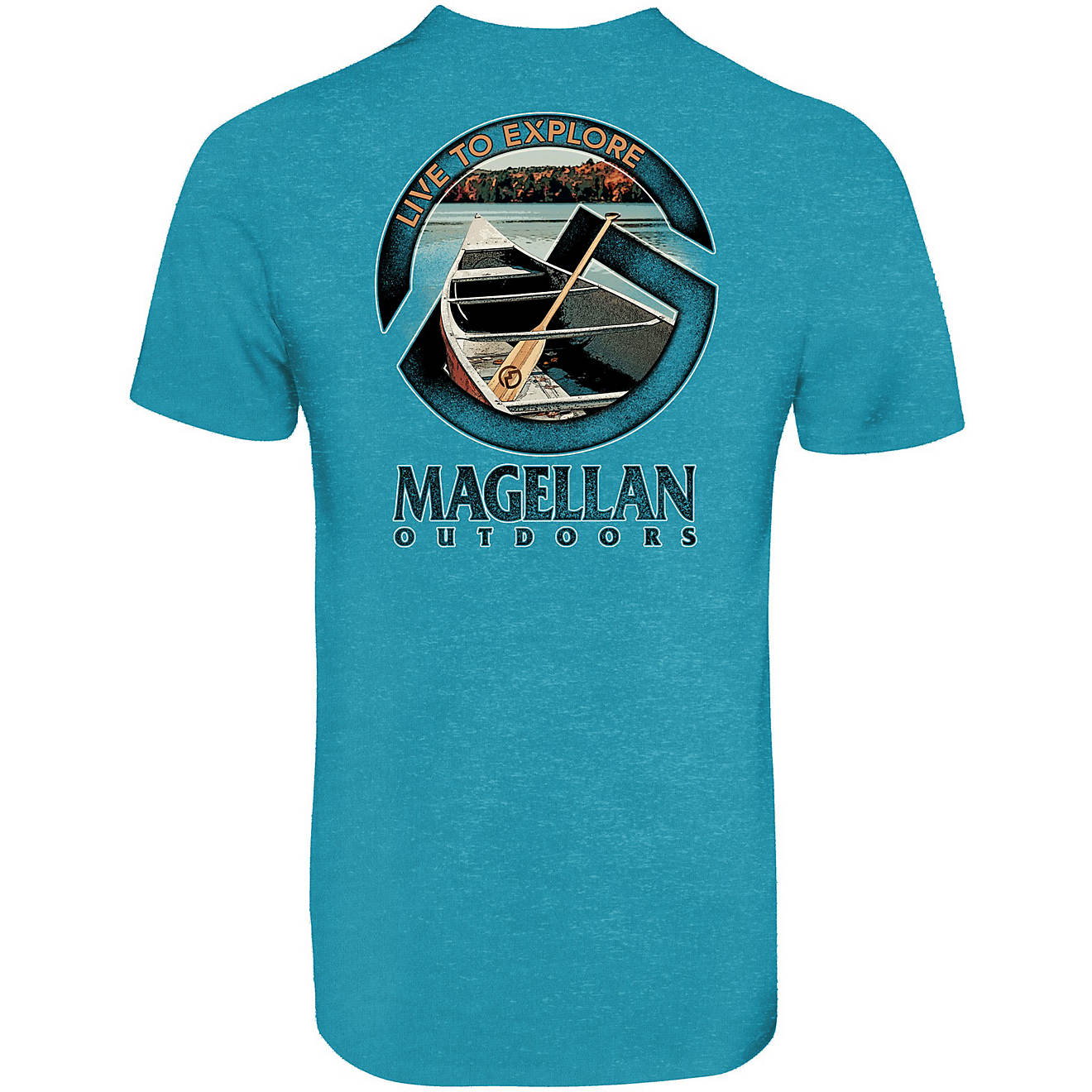 Magellan Outdoors Men's Peaceful Rowing Long Sleeve T-Shirt                                                                      - view number 1