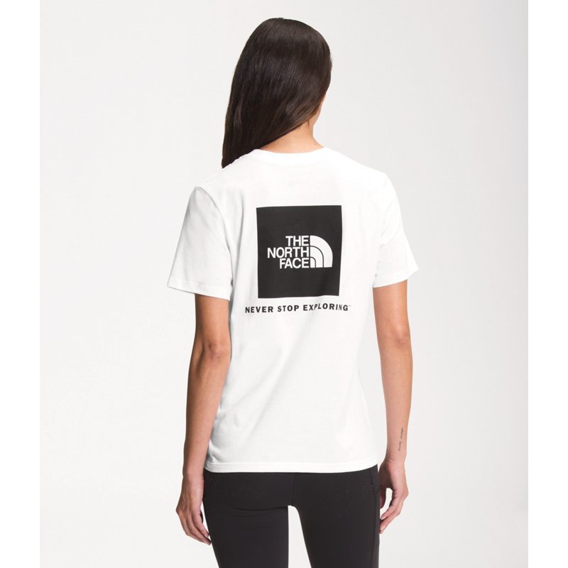 The North Face Women's NSE Box Graphic T-Shirt White, Large - Women's Outdoor Short-Sleeve Tops at Academy Sports product image
