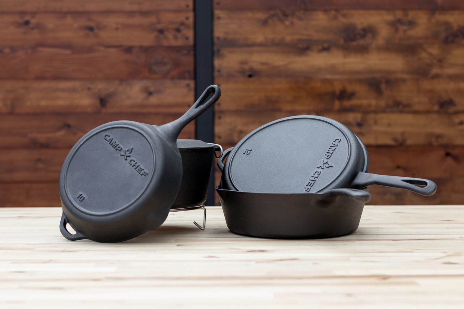 Camp Chef Cast Iron 6Piece Set Academy