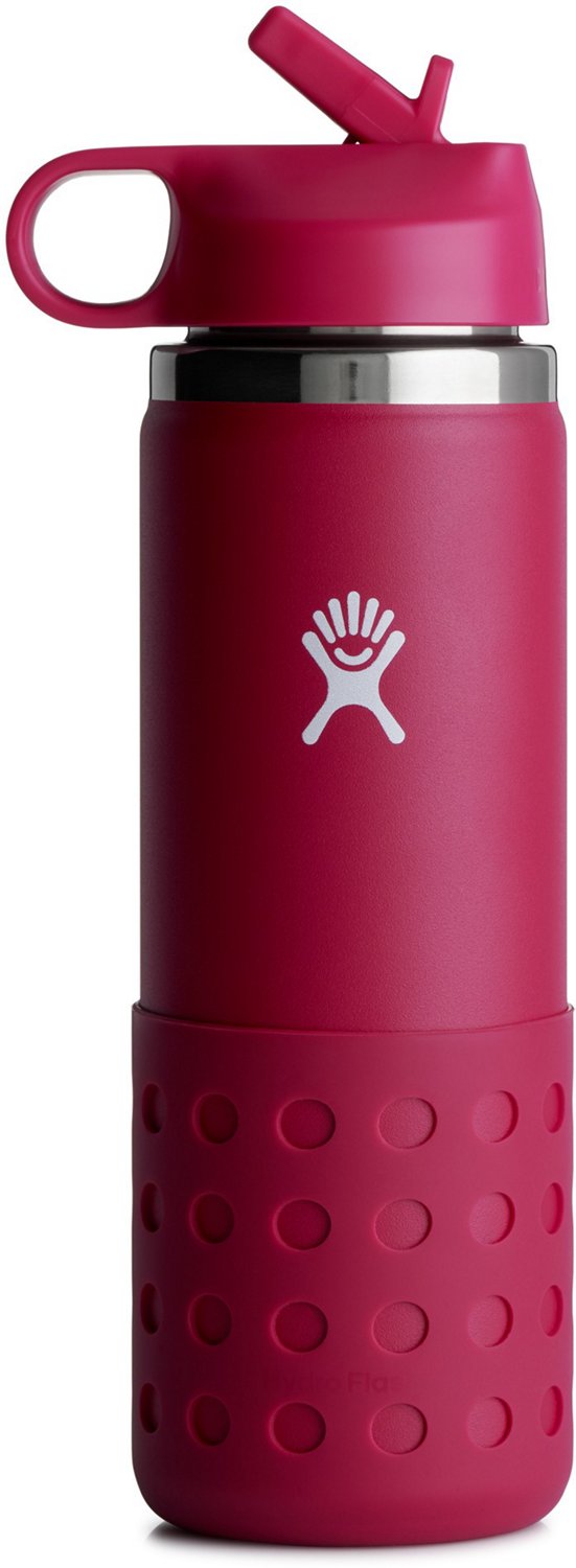 HYDRO FLASK 20 oz Wide Mouth With Straw Lid Kids Water Bottle