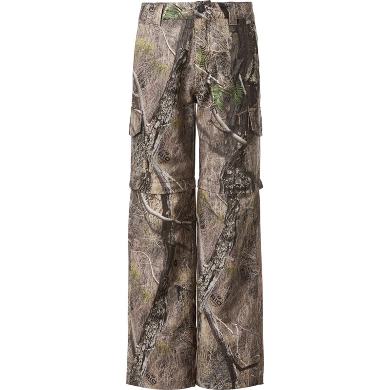 Magellan Outdoors Hunt Gear Youth Lightweight Ripstop Zip-Off Pants, X-Small - Youth Non Insulatd Camo at Academy Sports