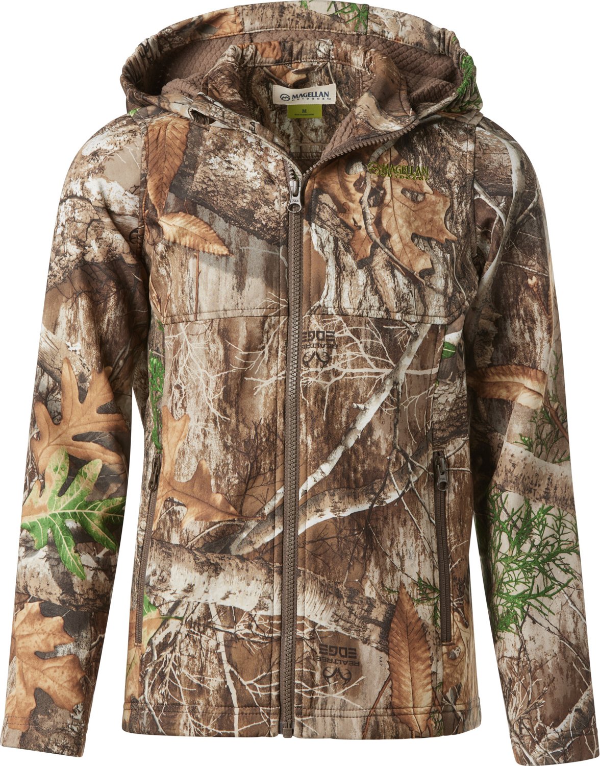 Magellan Outdoors Hunt Gear Youth Boone Hooded FZ Jacket Academy