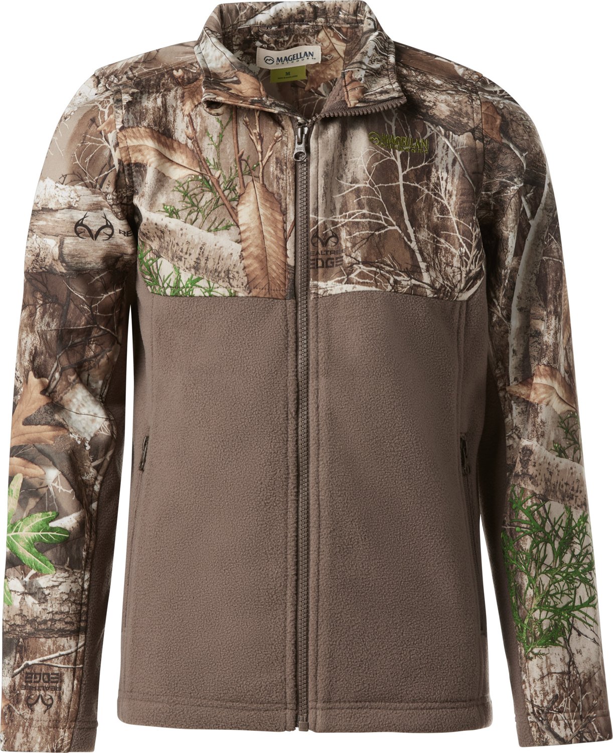 Magellan Outdoors Youth HuntGear Boone Fleece Camo Jacket | Academy