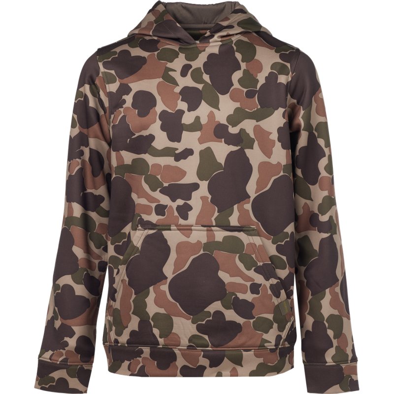 Magellan Outdoors Youth Hart Creek Fleece Pullover Hoodie, X-Small - Youth Insulated Camo at Academy Sports