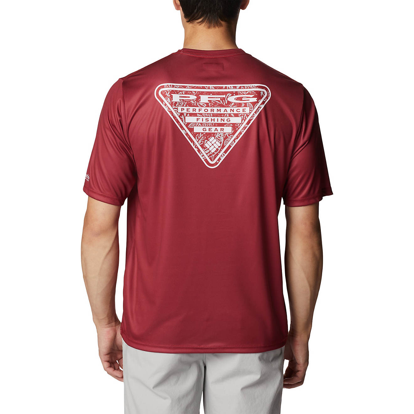 Columbia Sportswear Men's University of Alabama Terminal Tackle Short Sleeve T-shirt                                             - view number 1