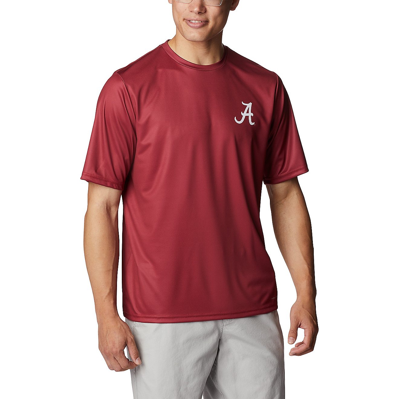 Columbia Sportswear Men's University of Alabama Terminal Tackle Short Sleeve T-shirt                                             - view number 2