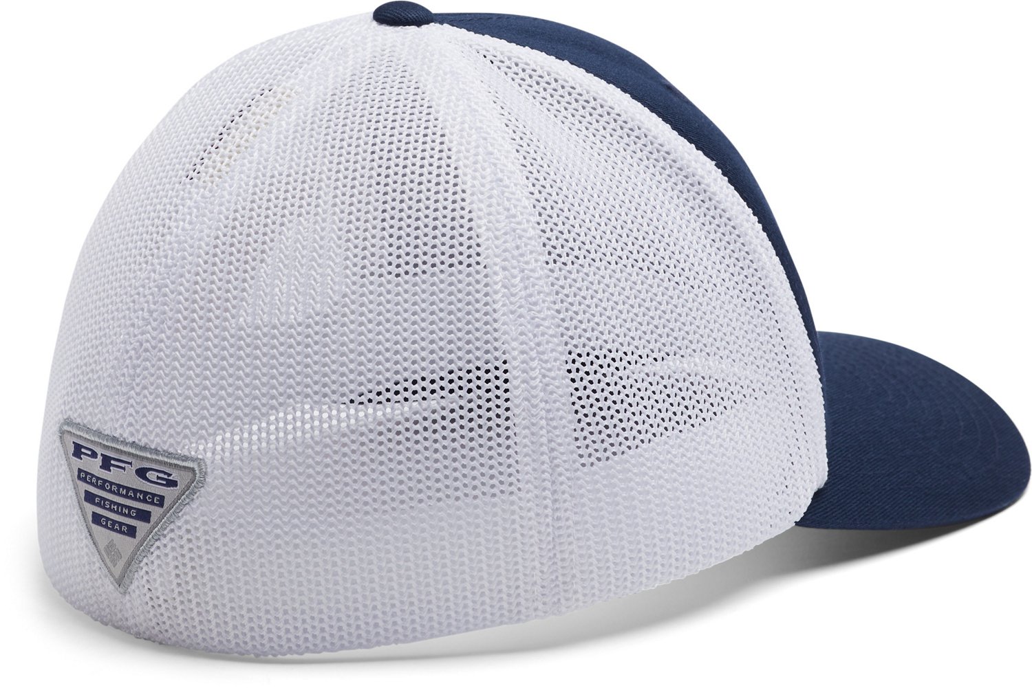 Columbia Sportswear Men's West Virginia University PFG Mesh Ball Cap - view number 2