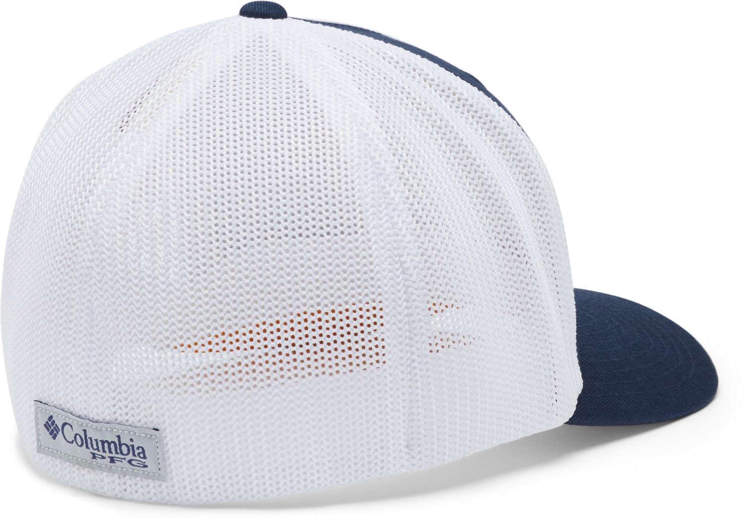 Columbia Sportswear Men's West Virginia University PFG Mesh Fish Flag Ball Cap - view number 2
