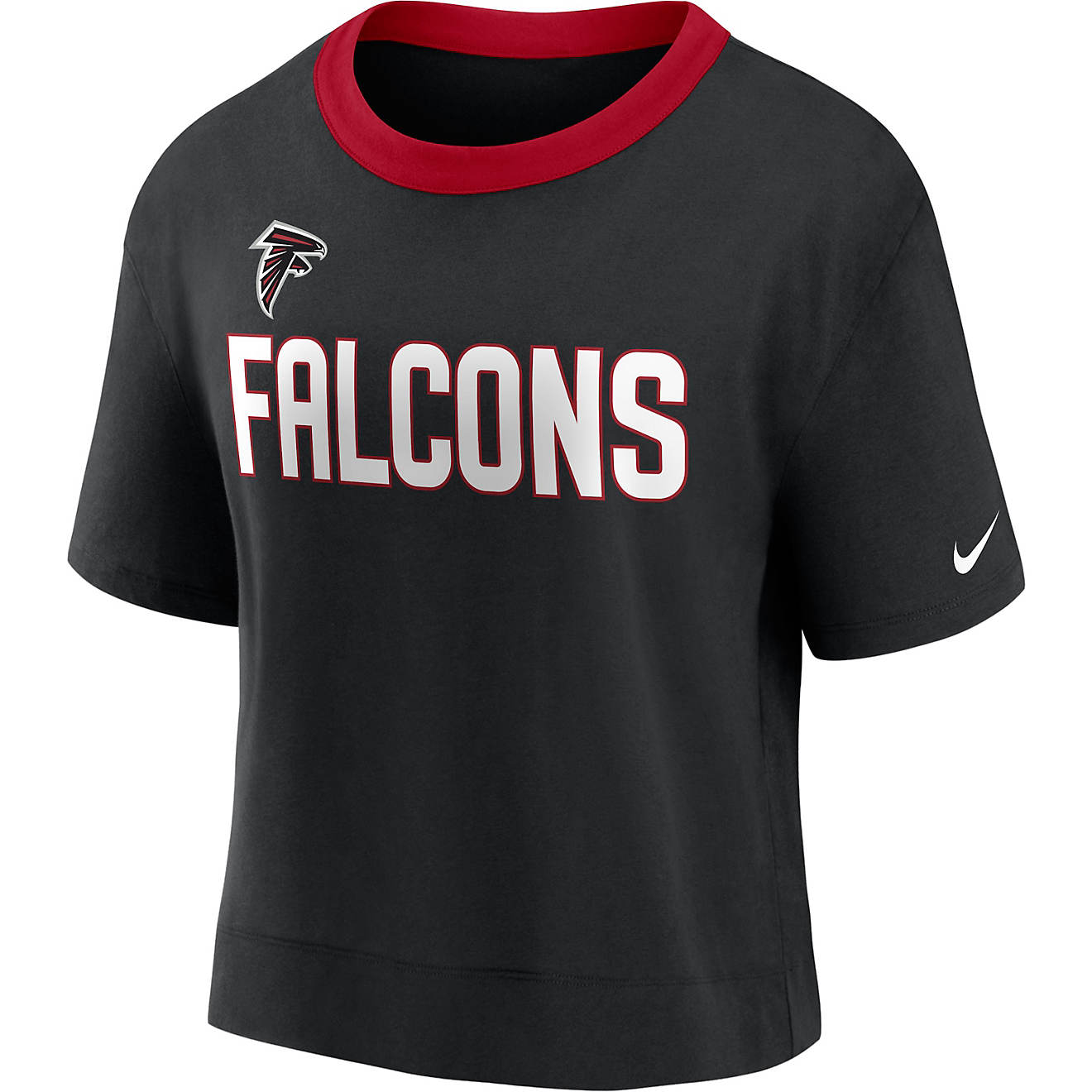 Nike Women's Atlanta Falcons Football Fan High Hip T-shirt | Academy