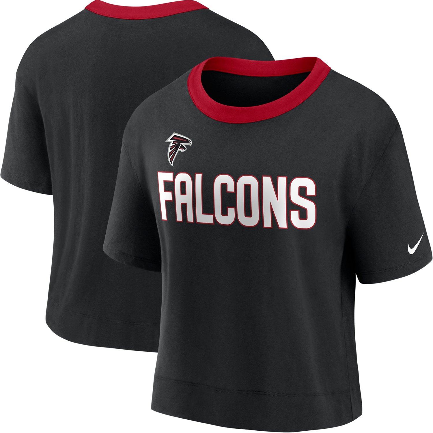 Nike Women's Atlanta Falcons Football Fan High Hip T-shirt - view number 3
