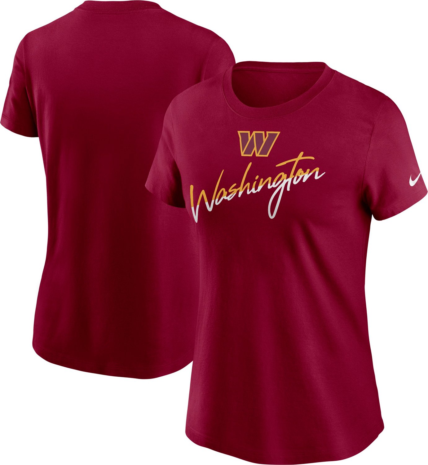 Nike Women’s Washington Commanders Team City Roll T-shirt | Academy