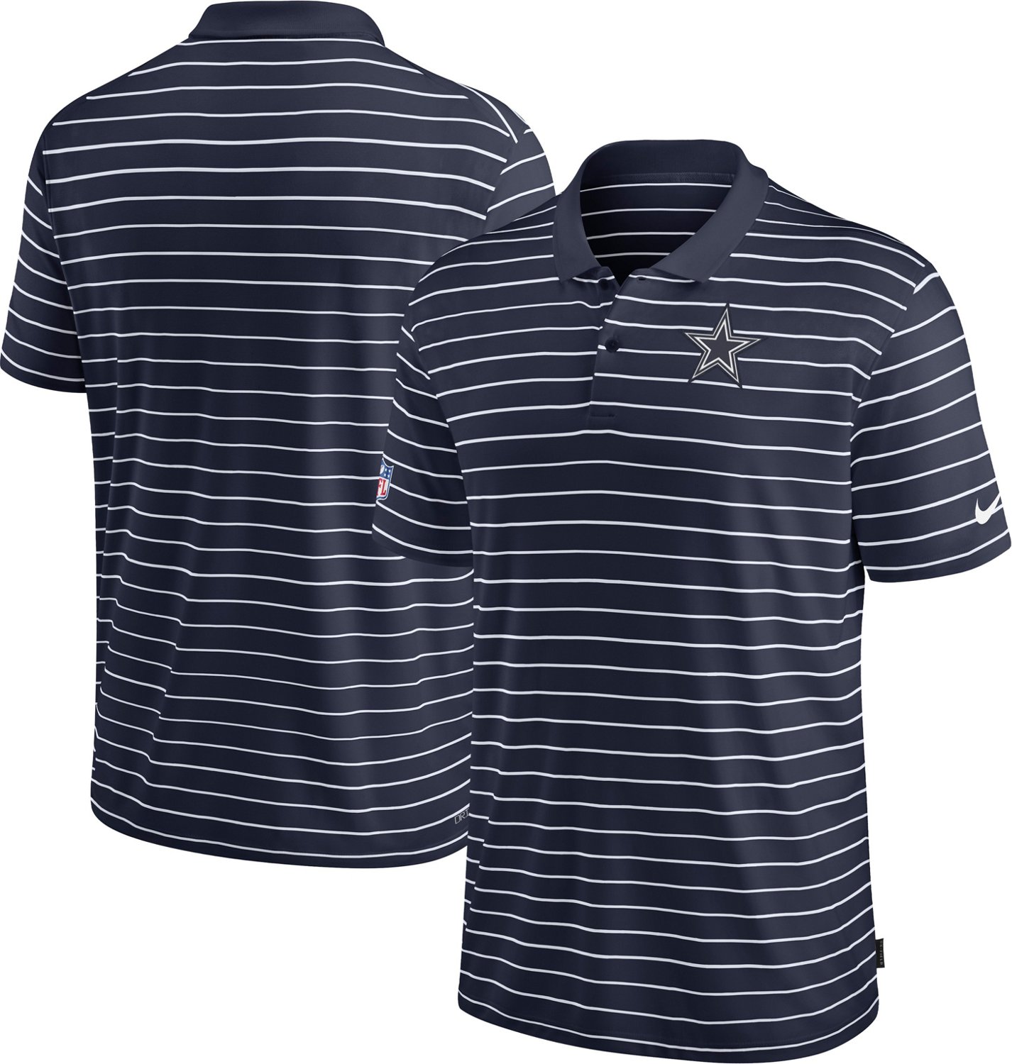 Nike Men's Dallas Cowboys Victory Short Sleeve Polo Shirt - view number 3