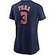 Nike Women's Houston Astros Pena City Connect Name and Number Short Sleeve T-shirt                                               - view number 1 selected