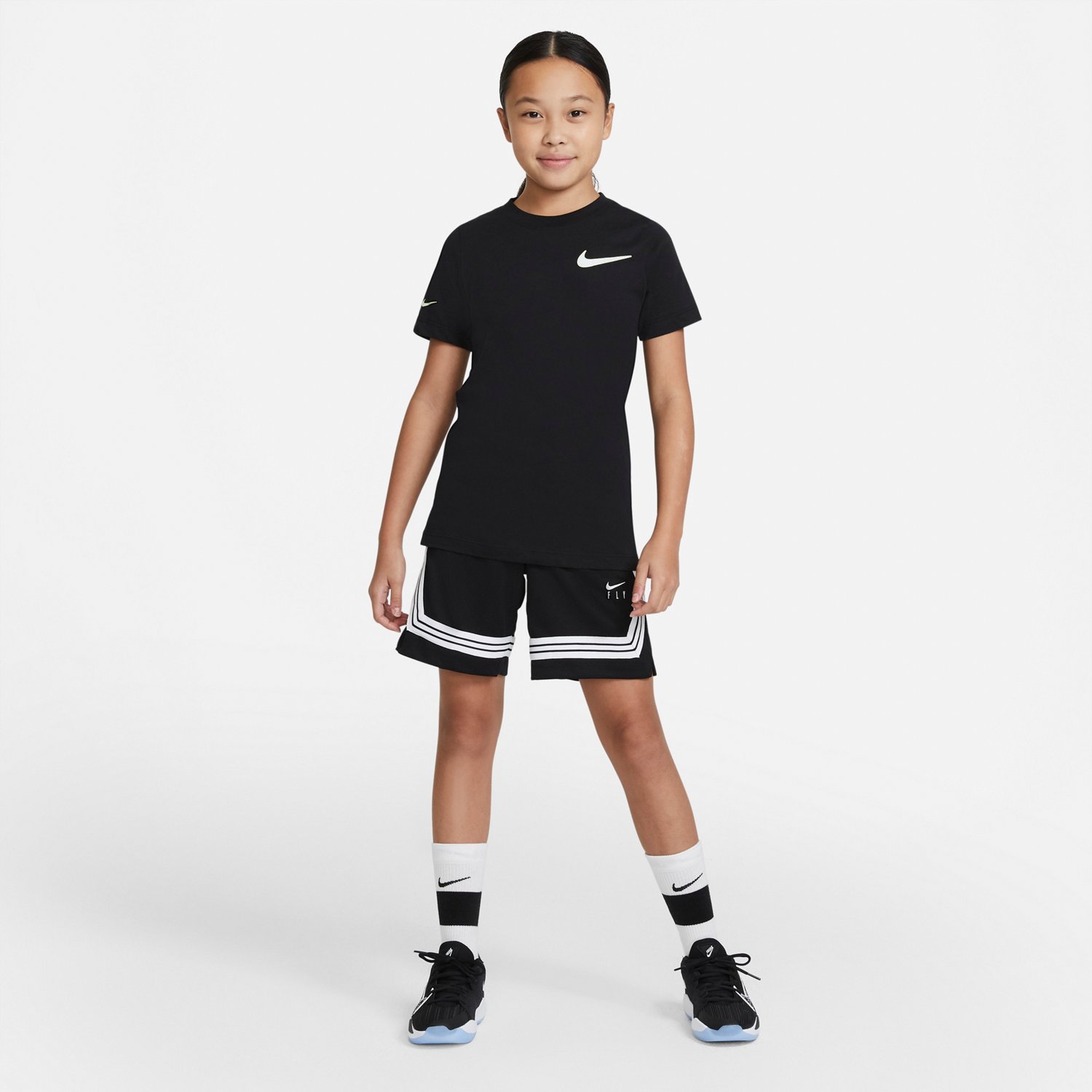 Nike Dri-FIT Fly Crossover Big Kids' (Girls') Basketball Shorts