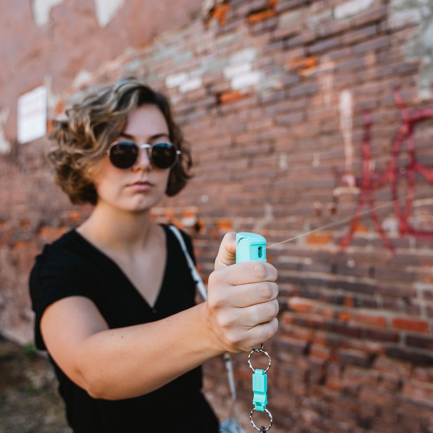 SABRE Keychain Pepper Gel with Safety Whistle - view number 4