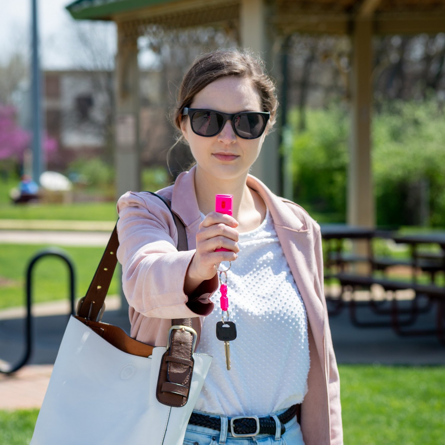 SABRE Keychain Pepper Gel with Safety Whistle - view number 3