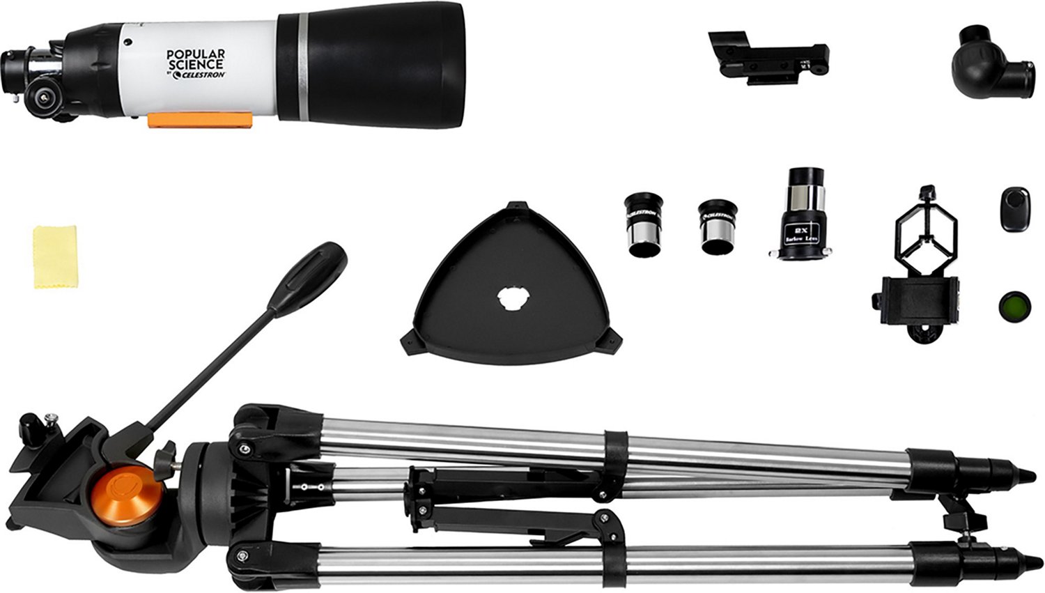 Celestron Popular Science AstroMaster 80AZS Portable Telescope Kit