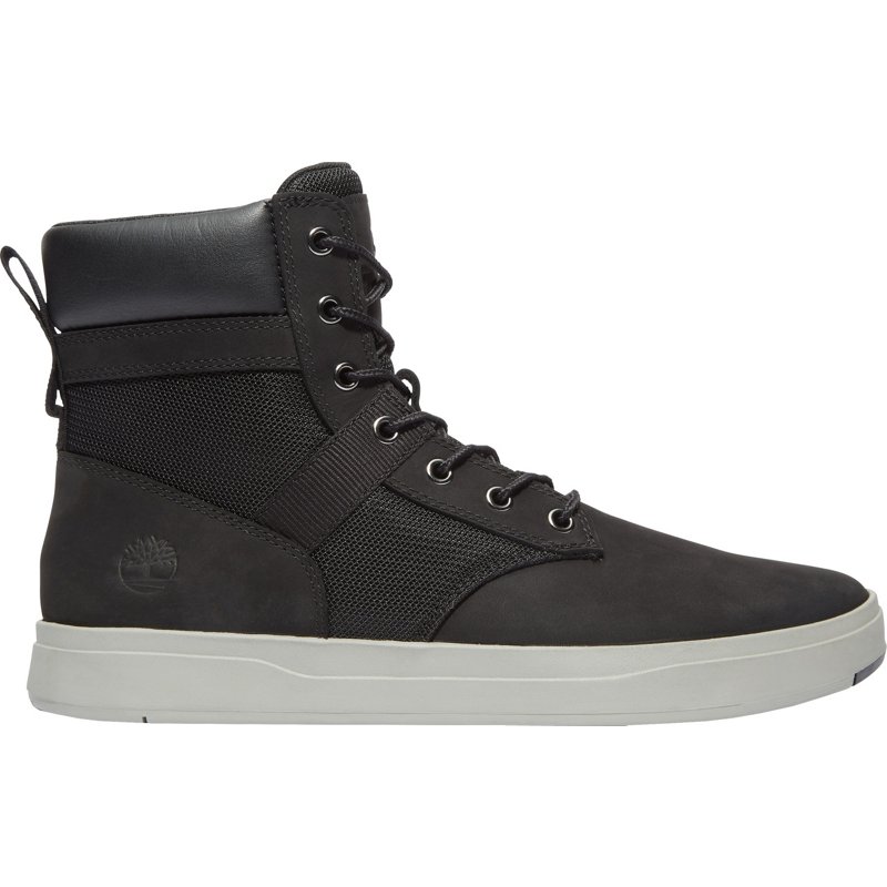 Timberland Men’s Davis Square Toe Leather Fabric Boots Black, 9 - Men's Casual at Academy Sports product image