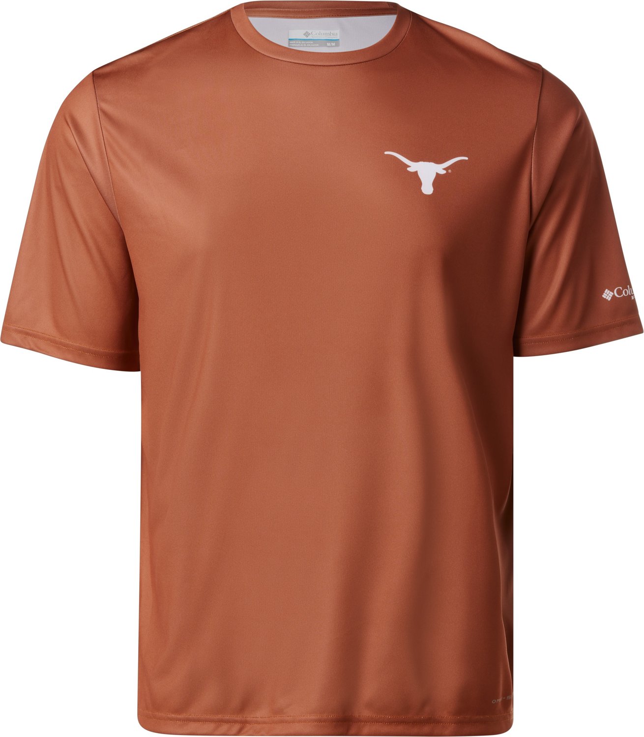 Columbia Sportswear Men's University of Texas Terminal Tackle Short Sleeve T-shirt - view number 7
