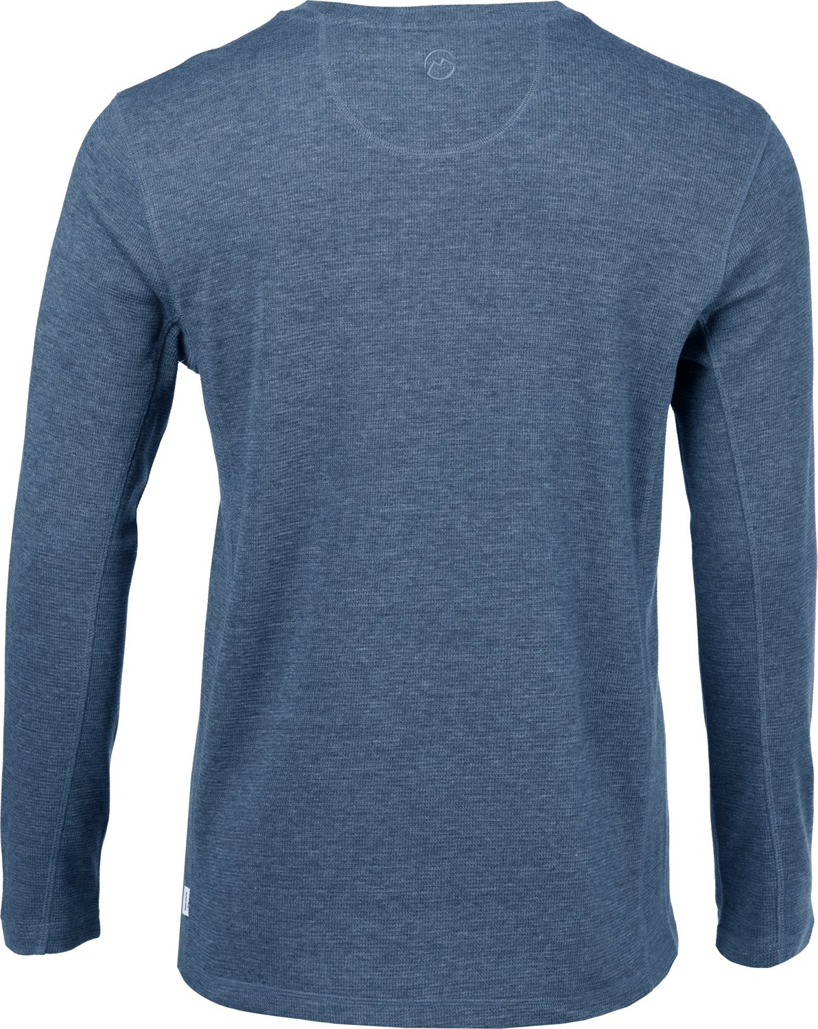 Magellan Outdoors Men's Base Camp Thermal Heathered Long Sleeve Henley Top - view number 2