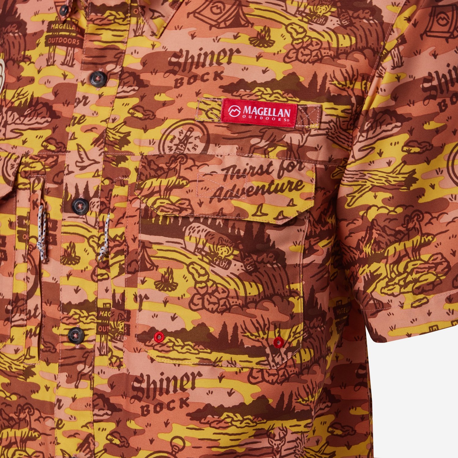 Magellan Outdoors Shiner Men's Camo Button Down Shirt - view number 4