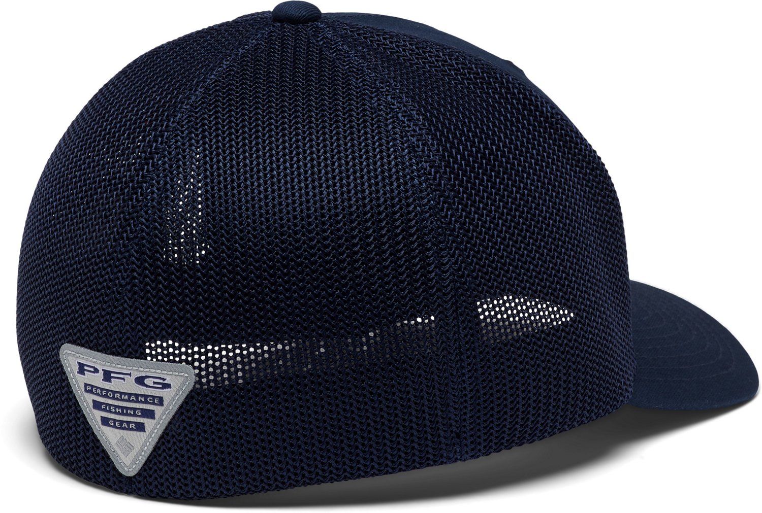 Columbia Sportswear Men’s Auburn University Collegiate PFG Hooks Mesh Ball Cap - view number 2