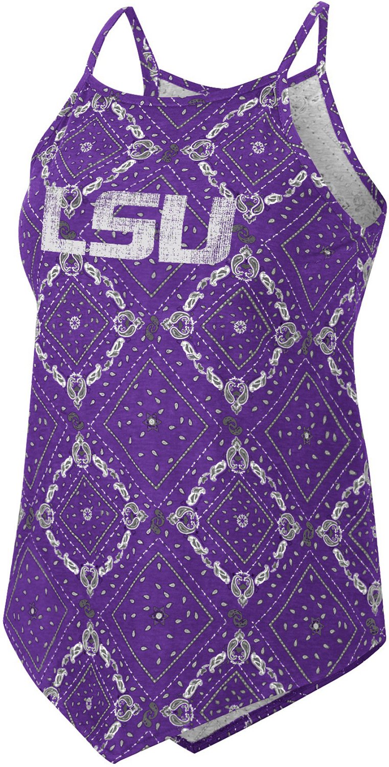 Wrangler Women's Louisiana State University Bandana Tank Top