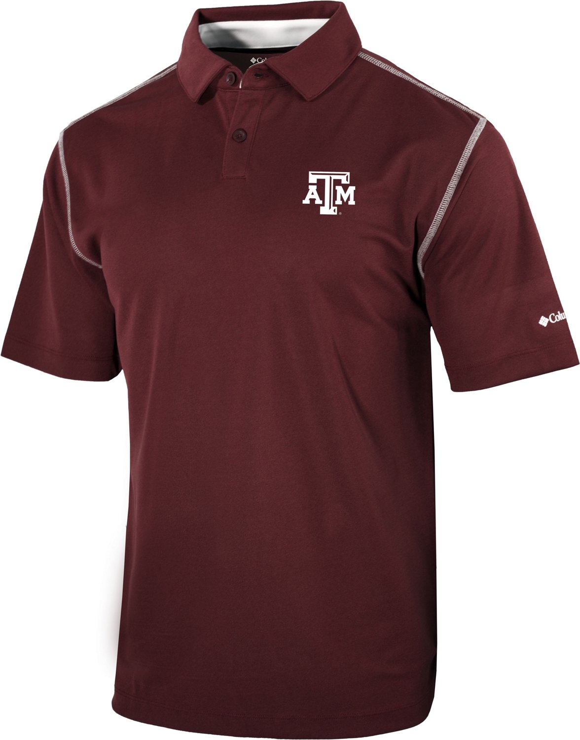 Columbia Sportswear Men's Texas A&M University High Stakes Polo Shirt - view number 1