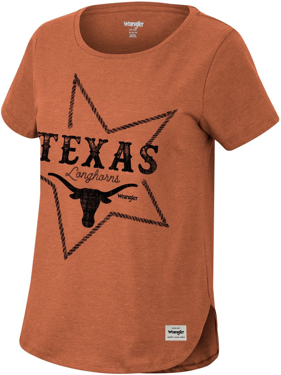 Wrangler Women's University of Texas Western Star Graphic Short Sleeve