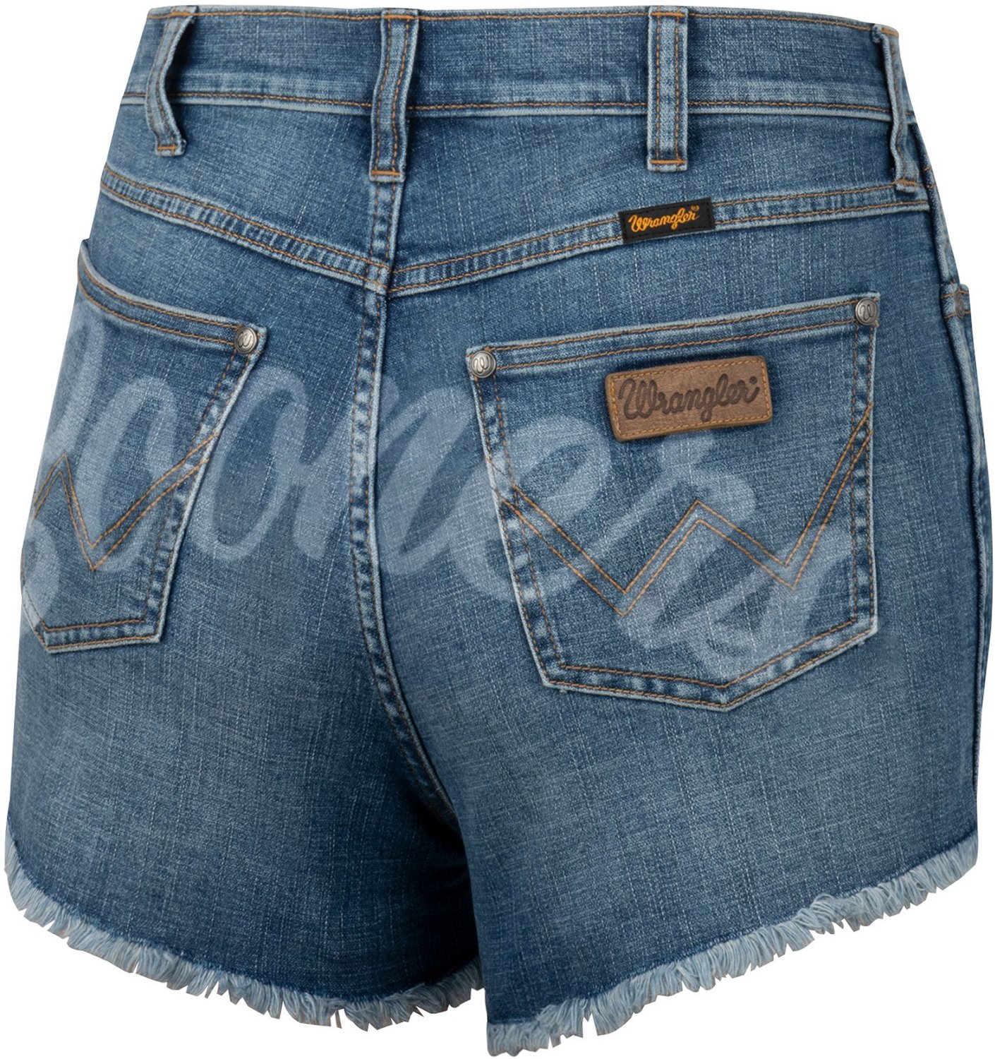 Wrangler Women's University of Oklahoma Retro High Rise Cut-Off Shorts   in | Academy