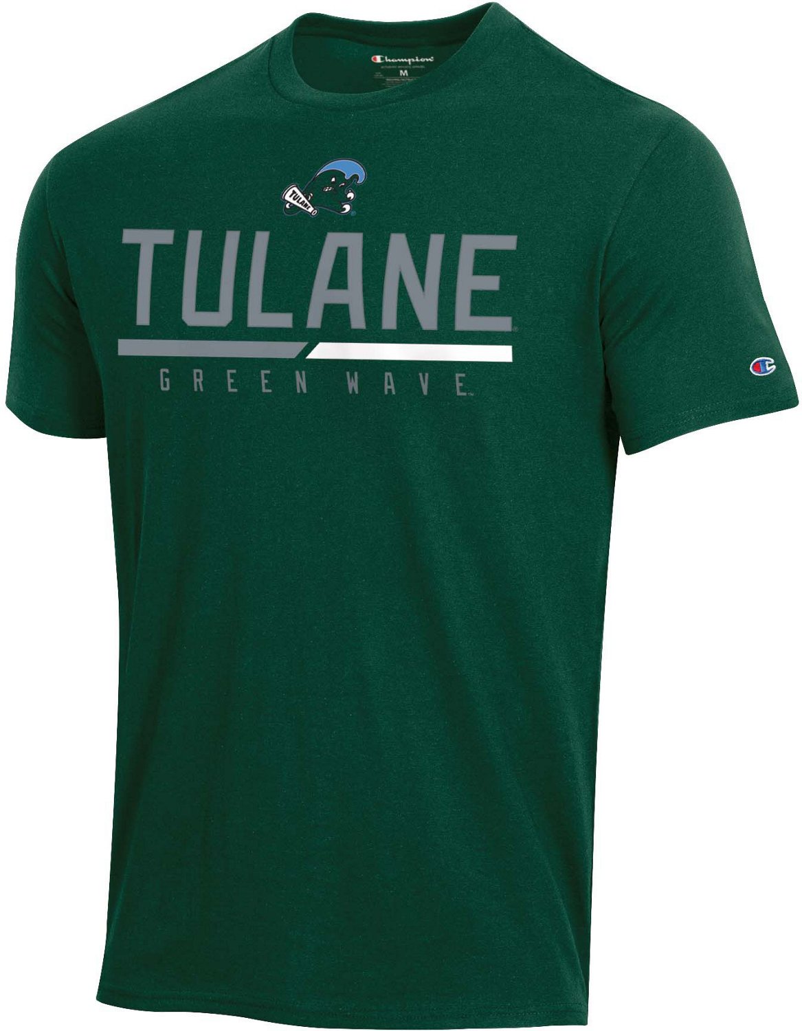 Champion Men’s Tulane University Team Short Sleeve T-shirt | Academy