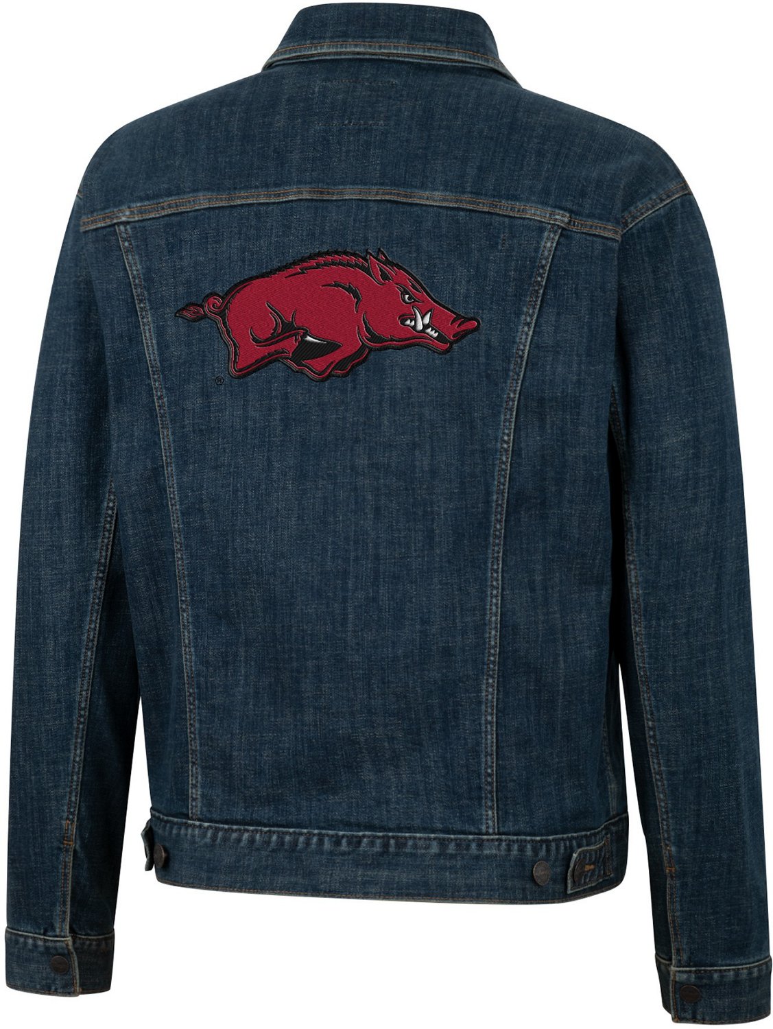 Wrangler Men's University of Arkansas Retro Denim Jacket | Academy