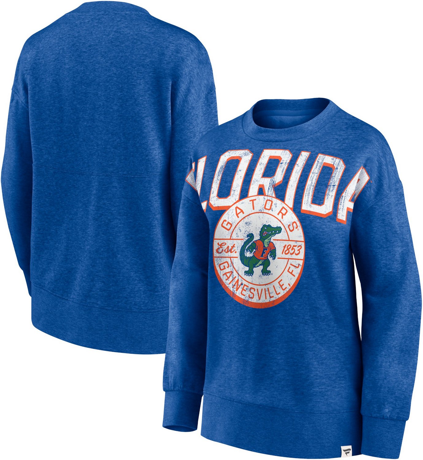 Fanatics Women's University of Florida True Classics Oversized Fleece Crew Pullover - view number 3