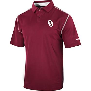 Columbia Sportswear Men's University of Oklahoma High Stakes Polo Shirt                                                         