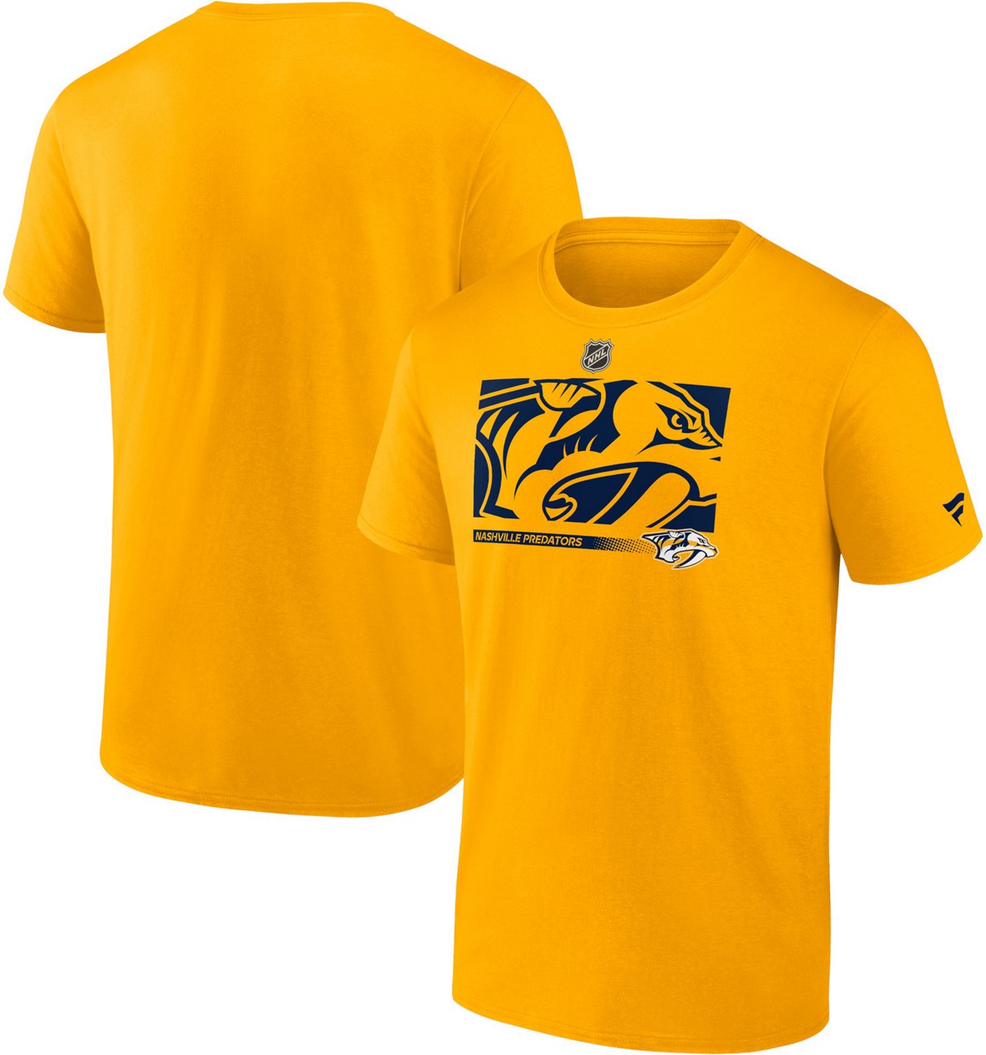 Fanatics Men’s Nashville Predators AP Logo T-shirt - view number 3
