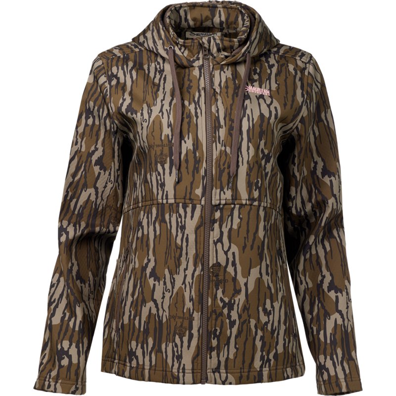 Magellan Outdoors Hunt Gear Women’s Boone Hooded FZ Jacket, Large - Ladies Insulated Camo at Academy Sports