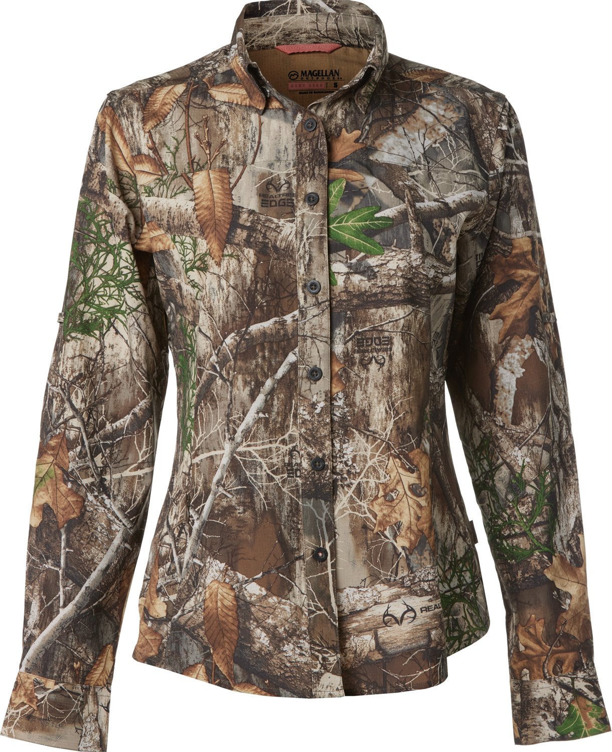 Magellan Outdoors Hunt Gear Women’s Field Deluxe Long Sleeve Shirt