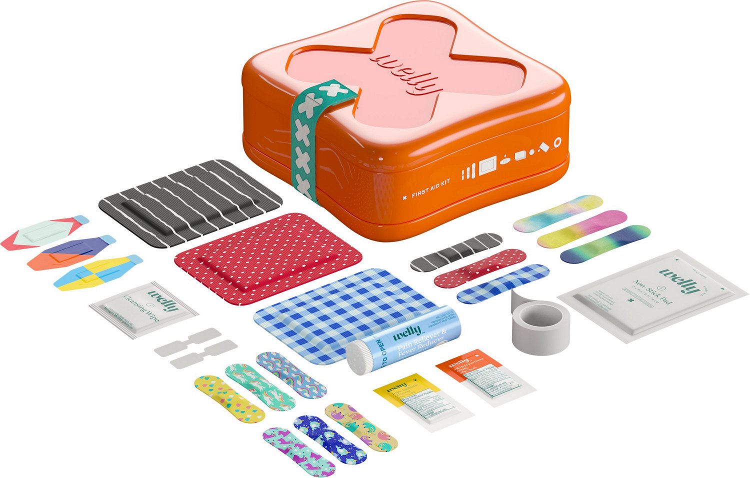 Welly 130 Count First Aid Kit Free Shipping at Academy