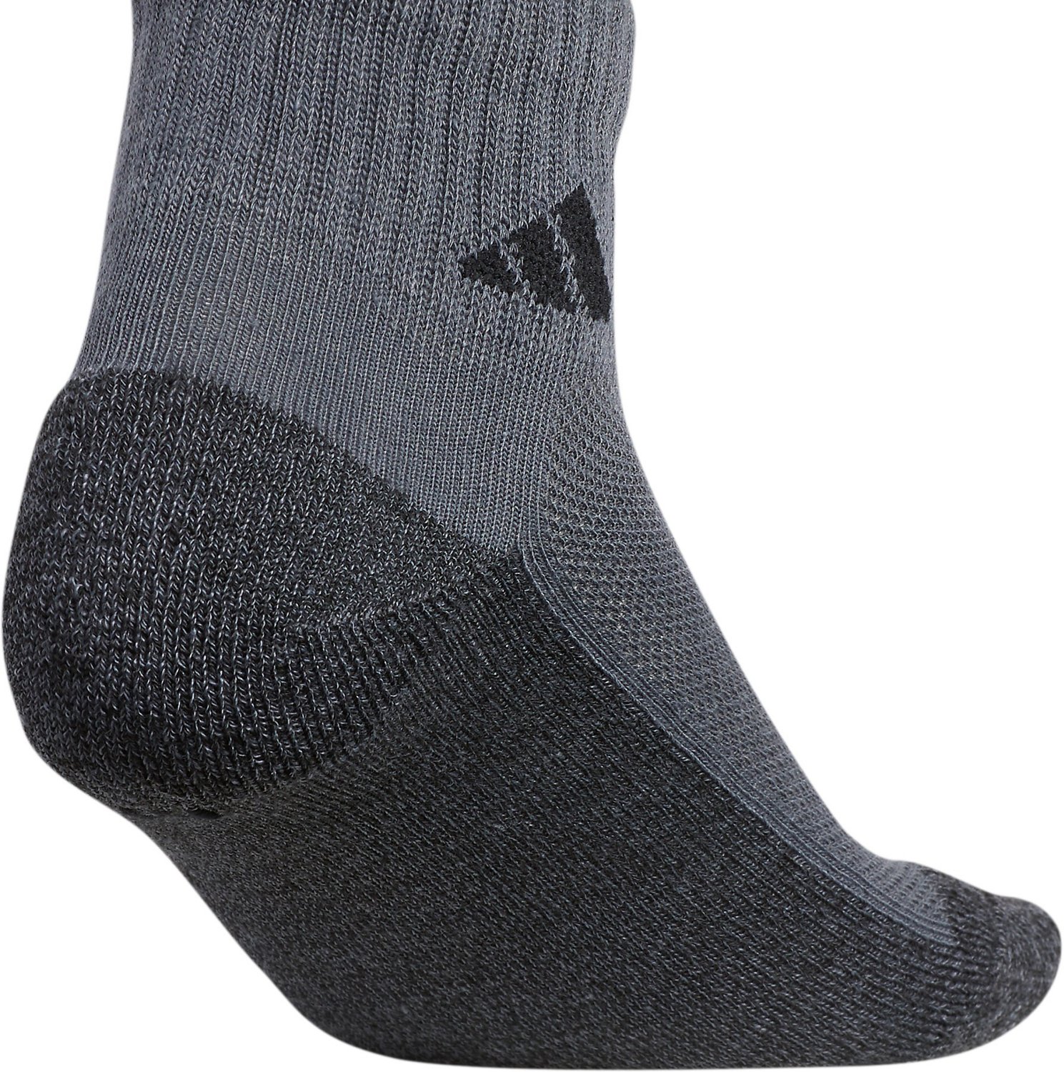 adidas Cushioned Angle Stripe Quarter Performance Socks 6 Pack - view number 4