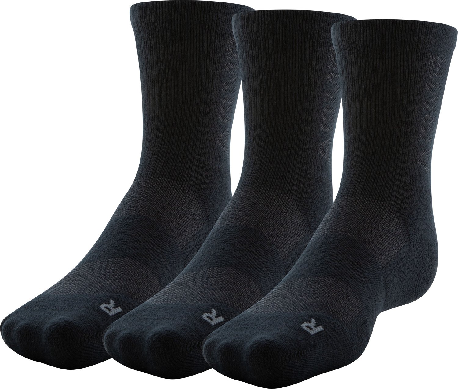 Under Armour Men's 3-Maker Mid-Crew Socks 3 Pack | Academy